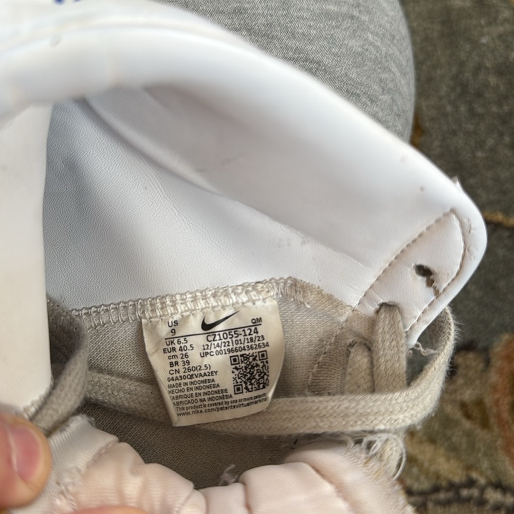 NIKE Women's Blazer Mid 77 White Game Royal Size 9 - Picture 10 of 10
